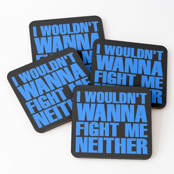 Item preview, I Wouldn't Wanna Fight Me Neither - Flash Thompson (Blue) designed and sold by ForeverTobey.