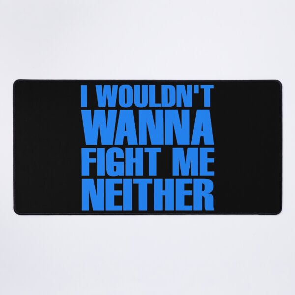 Item preview, I Wouldn't Wanna Fight Me Neither - Flash Thompson (Blue) designed and sold by ForeverTobey.