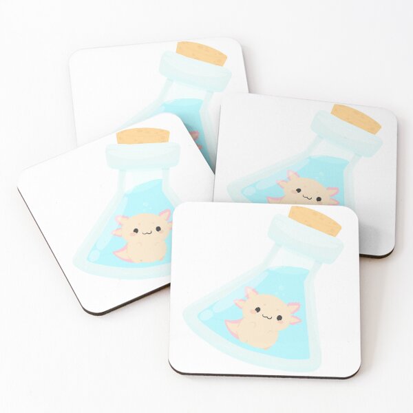 Item preview, Axolotl in a bottle  designed and sold by IcyBubblegum.