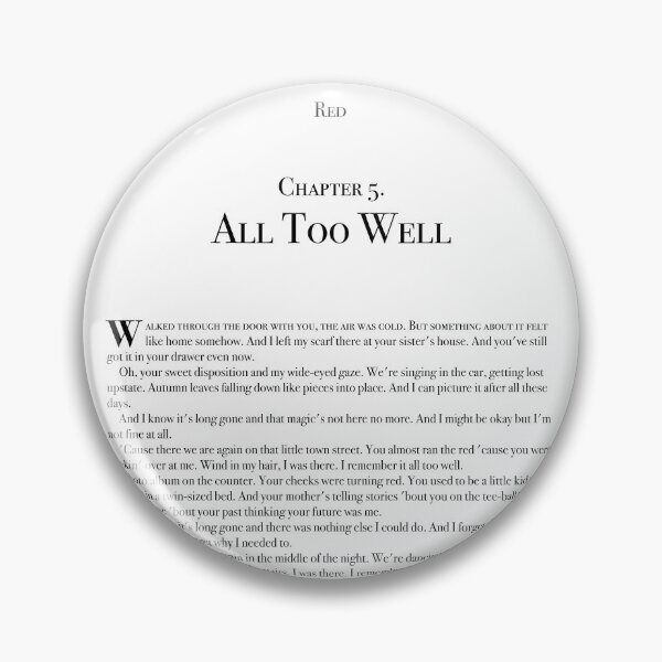 Item preview, All Too Well designed and sold by Liyanna Baloca.