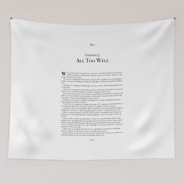 Item preview, All Too Well designed and sold by Liyanna Baloca.