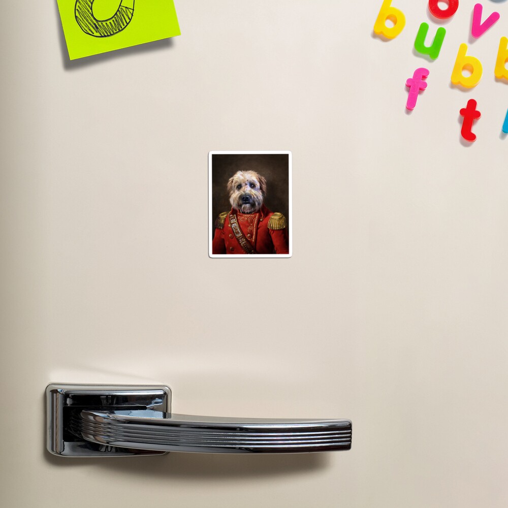 Dog Portrait - Winston Magnet
