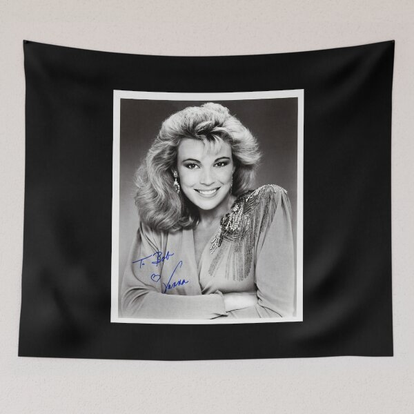 Item preview, Vintage Music Vanna White  Bw Autographed Photo To Bob Gift Music Fans designed and sold by NevaSchiller.