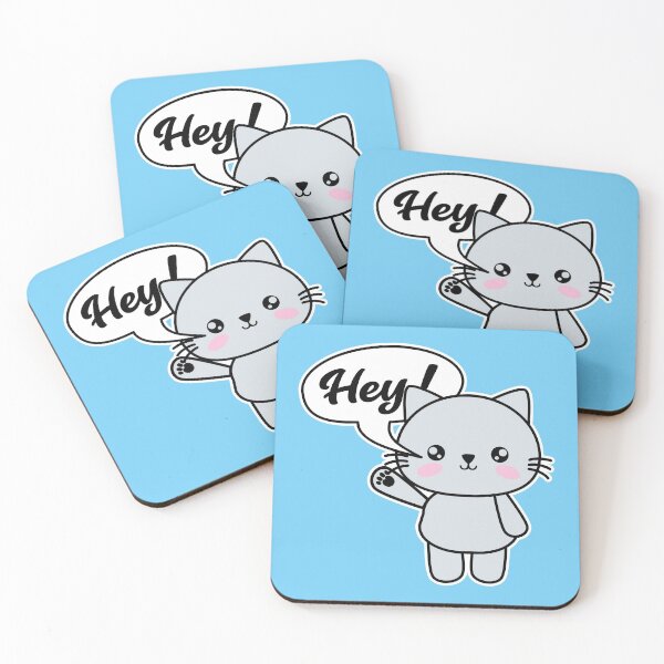 Item preview, Cat Says Hey designed and sold by samah82.
