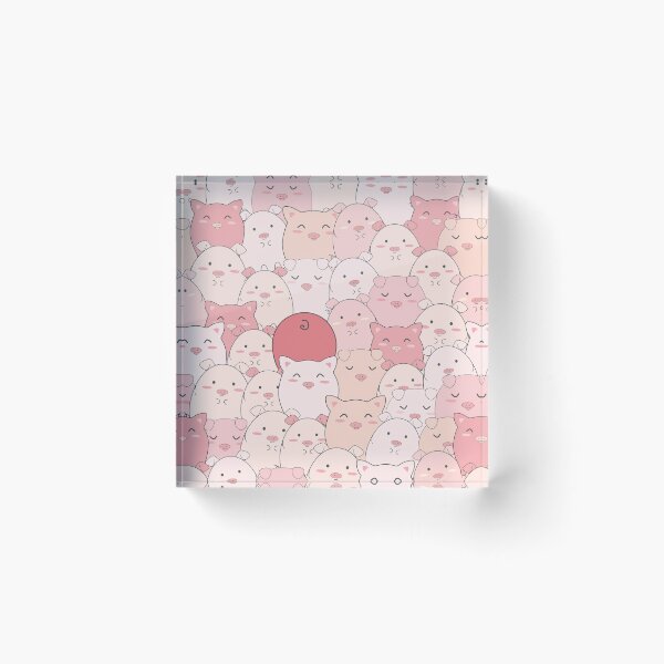 Item preview, Cute Pigs Lineup  designed and sold by HauckClothing.