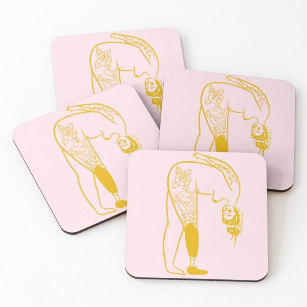 Item preview, Amputee Body Positivity with Tattoos  designed and sold by Monica  Segura.