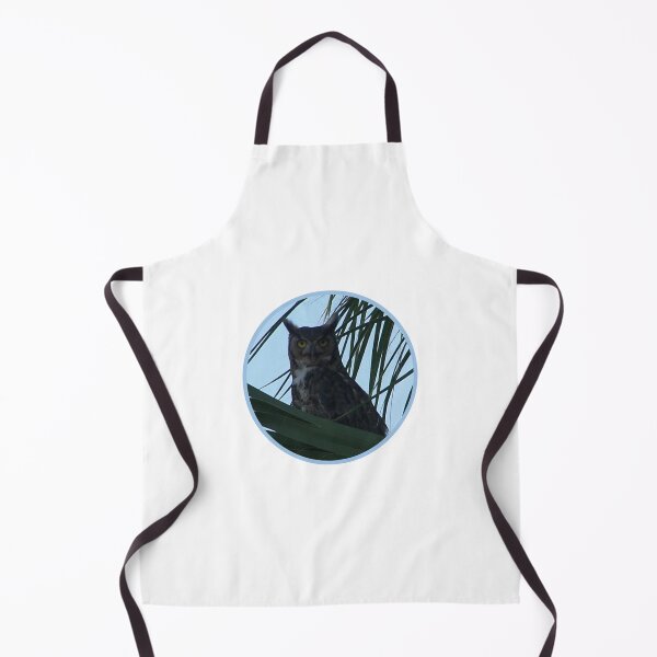 Item preview, Owl Picture Round Blue Outline designed and sold by HighCountry2021.