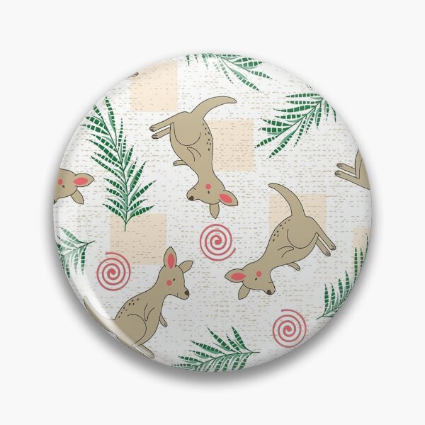 Item preview, Kangaroo Tropical Leaves On Grunge  designed and sold by HauckClothing.