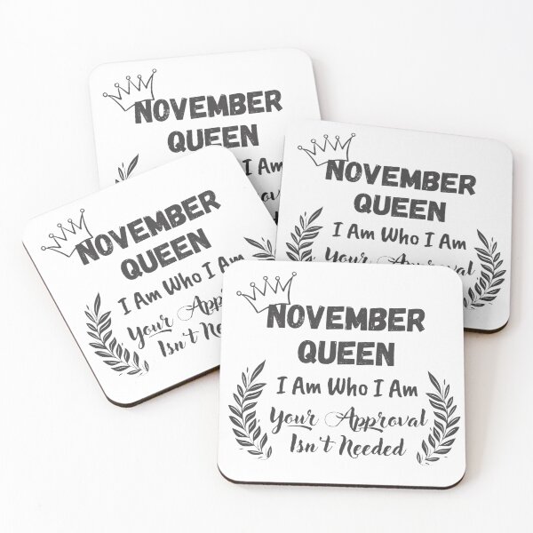 Item preview, November Woman Birthday Quote Sarcastic and Funny designed and sold by NishiiAgrawal.