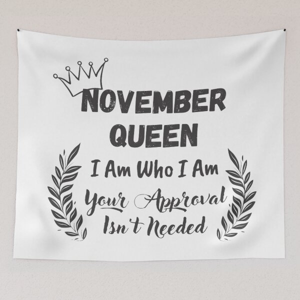 Item preview, November Woman Birthday Quote Sarcastic and Funny designed and sold by NishiiAgrawal.