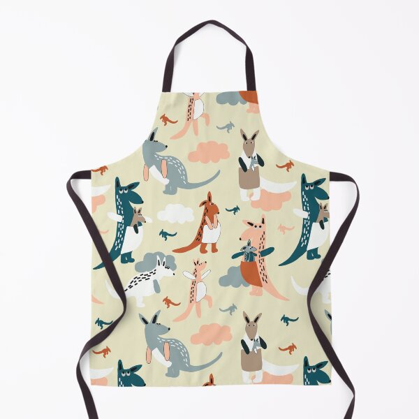 Item preview, Multicolor Abstract Kangaroos Clouds  designed and sold by HauckClothing.