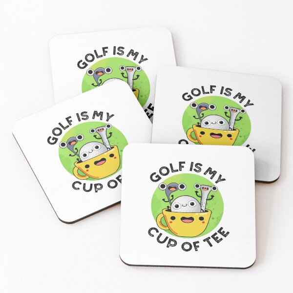 Item preview, Golf Is My Cup Of Tee Funny Golf Puns  designed and sold by punnybone.