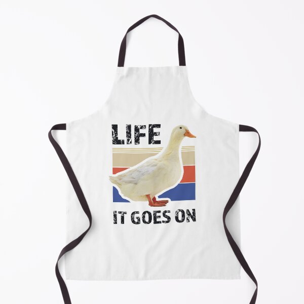Item preview, Life Goes On Duck - Duck Meme designed and sold by jacnotjac.