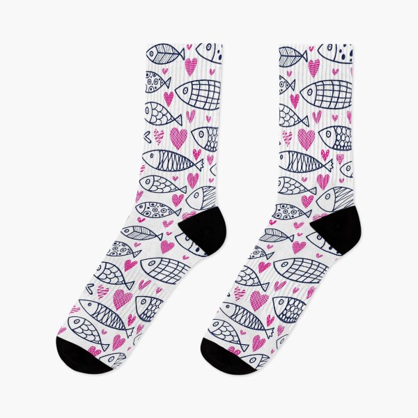 Item preview, Cute Fish And Hearts designed and sold by HauckClothing.