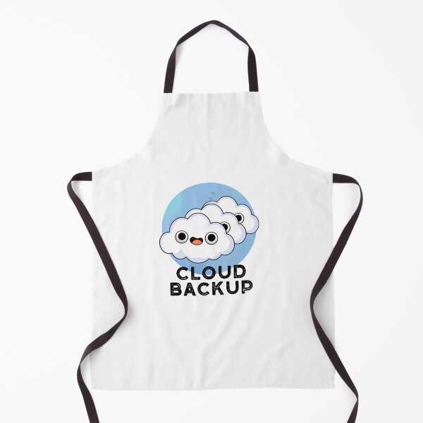 Item preview, Cloud Backup Funny Computer Weather Puns  designed and sold by punnybone.