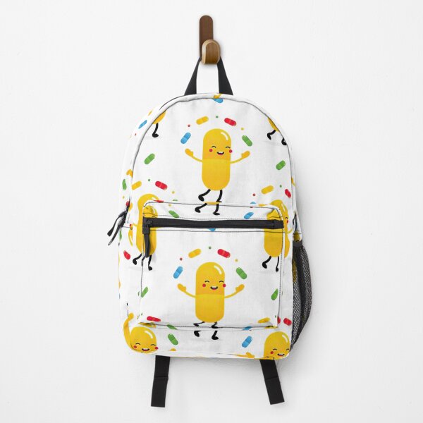 Item preview, Colorful Cartoon Pill Character designed and sold by HauckClothing.