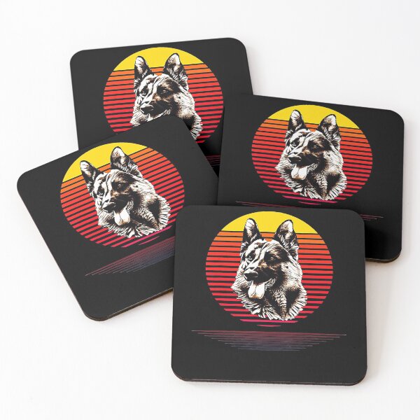 Item preview, Cute Transitus Ben Mathot Jeroen Goossens German Shepherd Hand Draw Dog rap designed and sold by OcampoCelebrate.