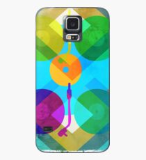 Abstract Vinyl Record Turntable Case/Skin for Samsung Galaxy