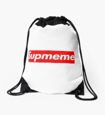 Supmeme (Supreme Style) Drawstring Bag