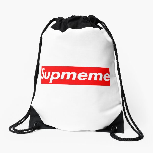 Supmeme (Supreme Style) Drawstring Bag