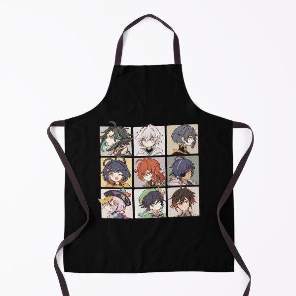 Item preview, Genshin Impact Characters Chibi Assemble | Perfect Gift designed and sold by flvij0lily.
