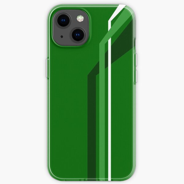 Flying Vanes - Green iPhone Soft Case