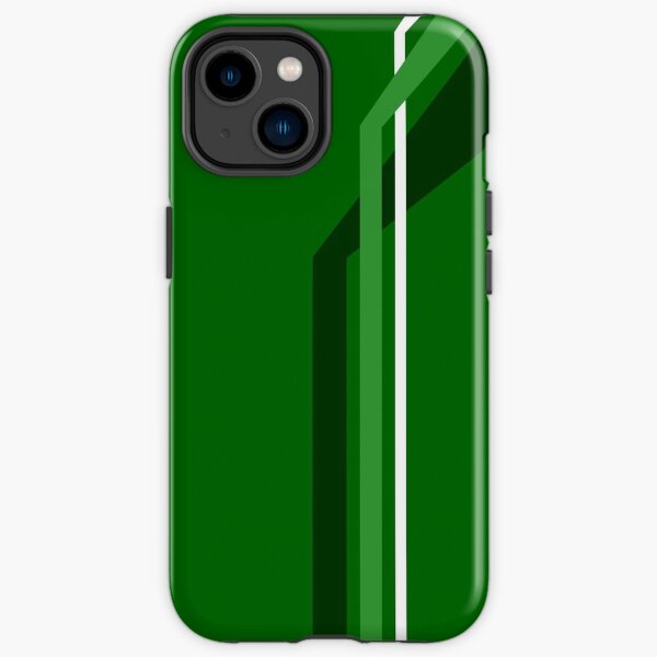 Flying Vanes - Green iPhone Tough Case