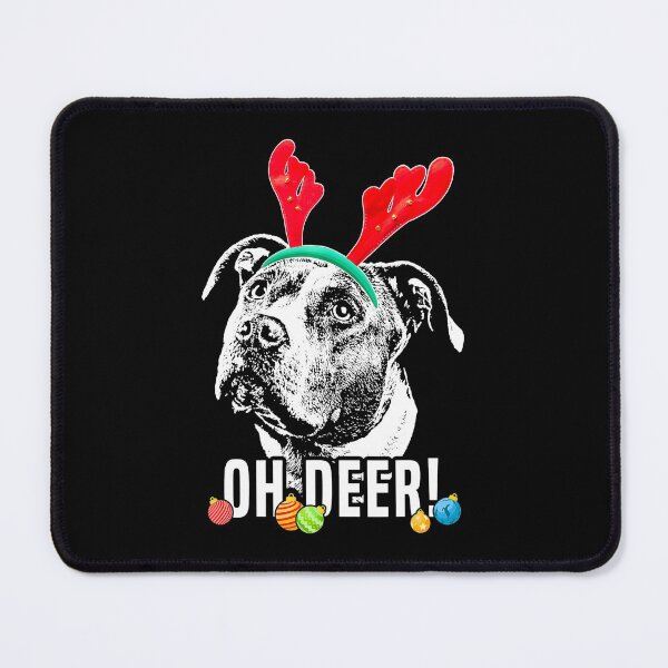 Item preview, Funny Oh Deer Funny Pit Bull Xmas designed and sold by LCankdesign.