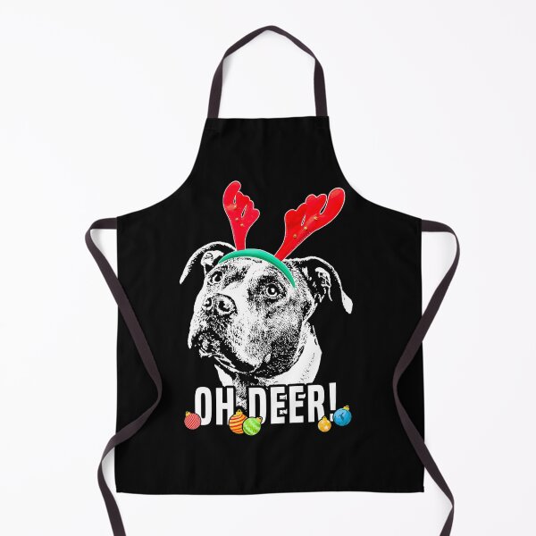 Item preview, Funny Oh Deer Funny Pit Bull Xmas designed and sold by LCankdesign.