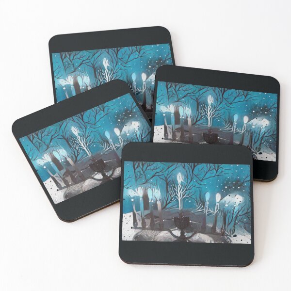 Item preview, Menorah de invierno designed and sold by ninasilver.