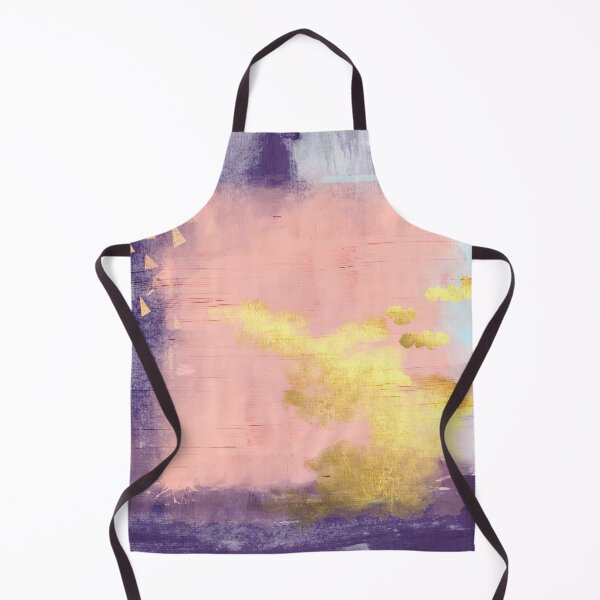 Item preview, Modern abstract art in pink and gold designed and sold by UrbanEpiphany.