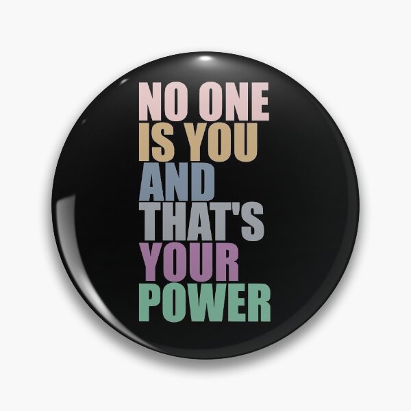 Item preview, Cute Transitus Ben Mathot Jeroen Goossens No One Is You And Thats Your Power Funny designed and sold by OcampoCelebrate.