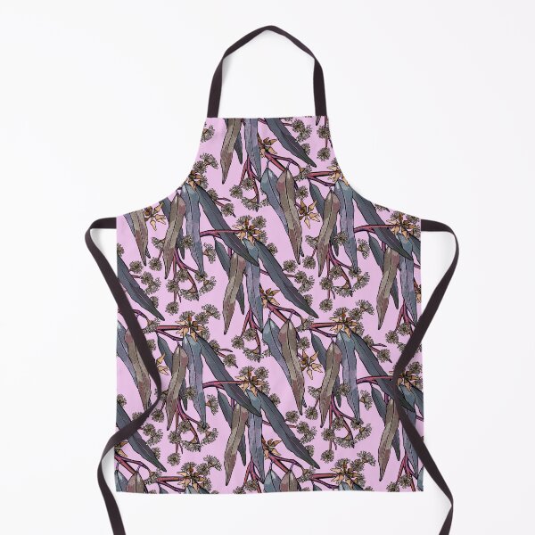 Item preview, Eucalyptus Garden Leaves - Summer Blues and Pinks designed and sold by Sketchbook Designs.