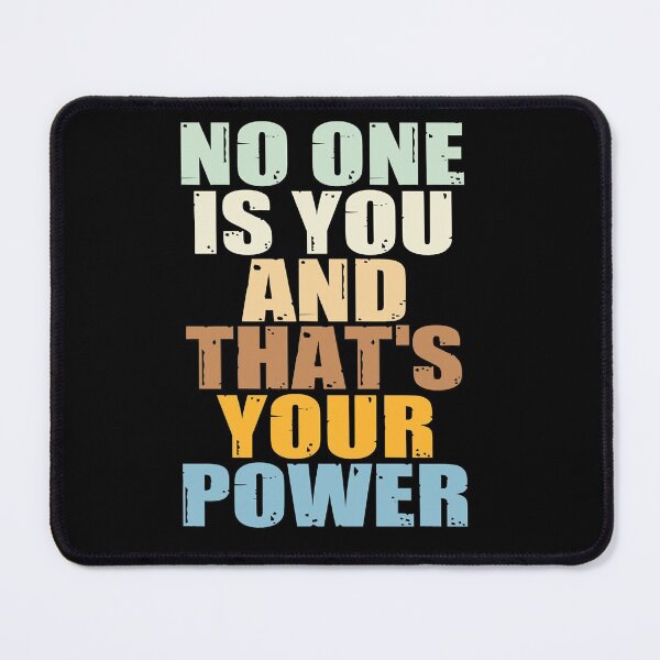 Item preview, Cute Transitus Ben Mathot Jeroen Goossens No One Is You And Thats Your Power Retro designed and sold by OcampoCelebrate.