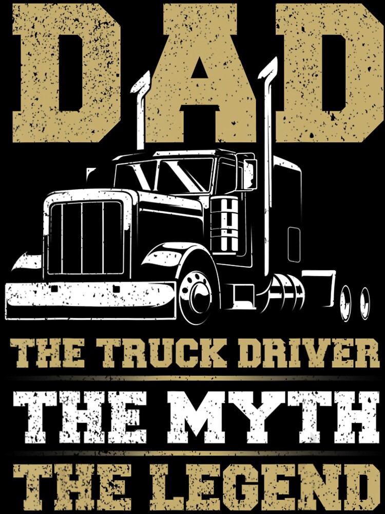 Truck driver mug gift - Best truckin Dad ever - Funny Trucker Father's day  gifts