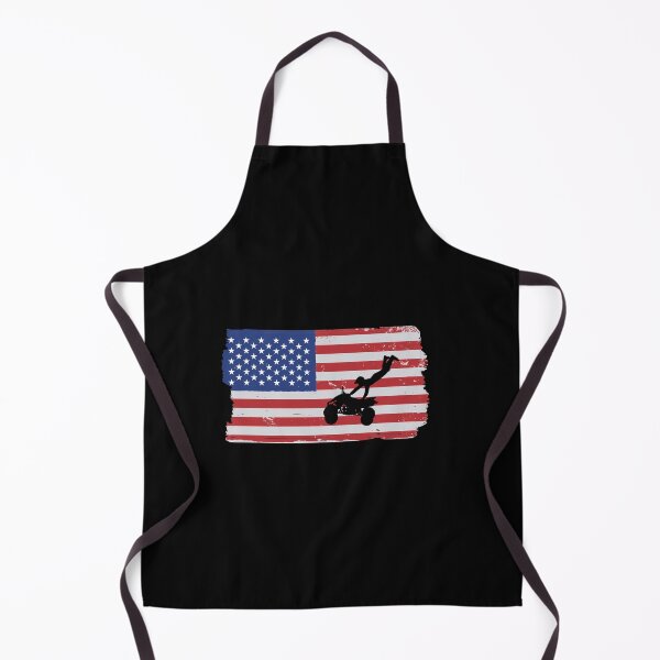 Item preview, ATV Quad American Flag designed and sold by PaulPolygonart.