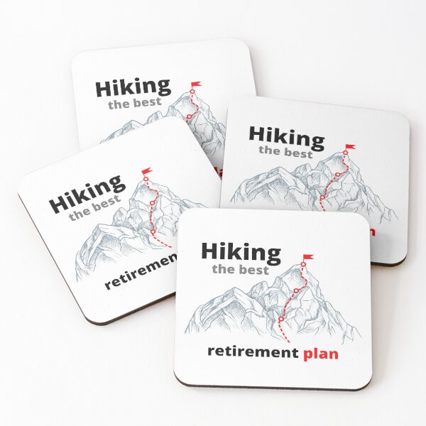 Item preview, Hiking The Best Retirement Plan designed and sold by Mimi Y..