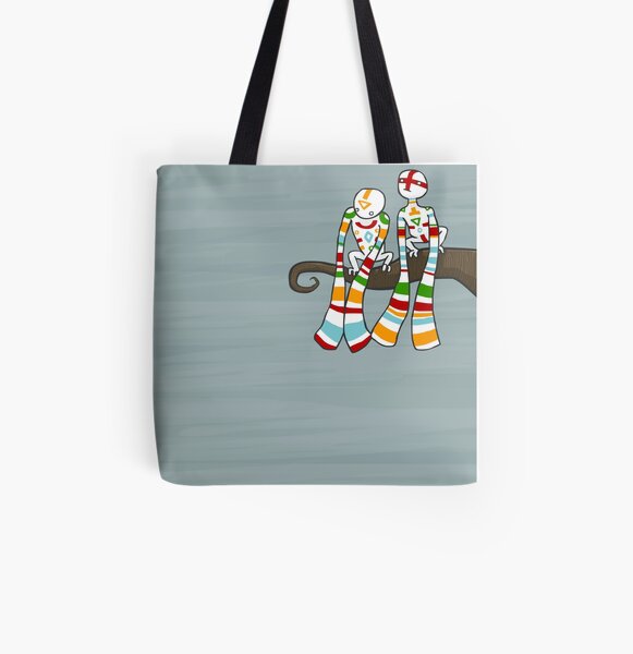 Dangle All Over Print Tote Bag