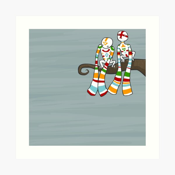 Dangle Art Print