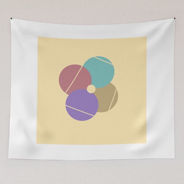 Item preview, Colorful Geometric Abstract Neutral Art designed and sold by hvasilevshop.