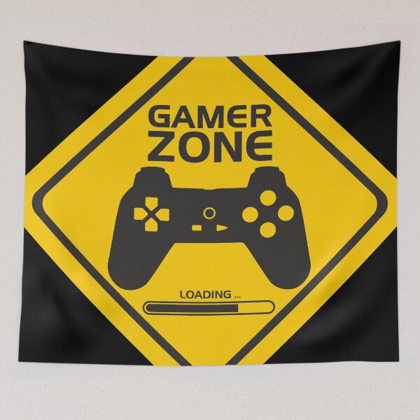 Item preview, Gamer Game Zone Sign Loading Notice Computer PC designed and sold by WizardsWorld.