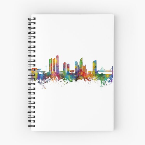Item preview, Busan Skyline South Korea designed and sold by ArtPrints.