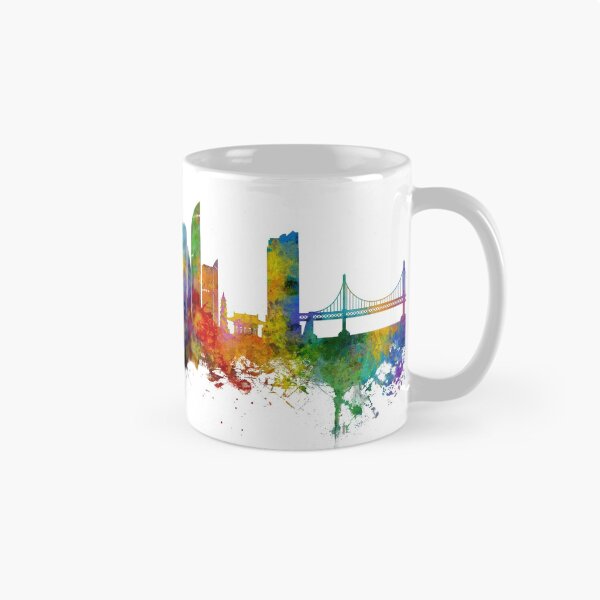 Item preview, Busan Skyline South Korea designed and sold by ArtPrints.