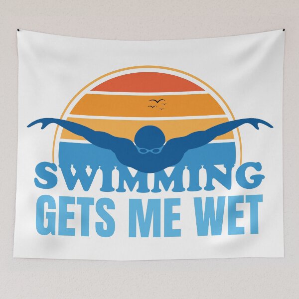 Item preview, Swimming Gets Me Wet designed and sold by cotros.
