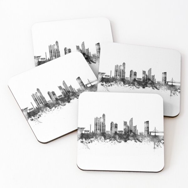 Item preview, Busan Skyline South Korea designed and sold by ArtPrints.