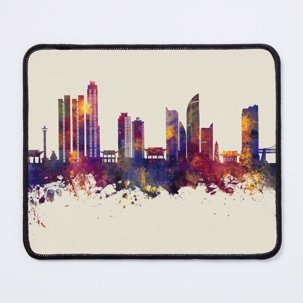Item preview, Busan Skyline South Korea designed and sold by ArtPrints.