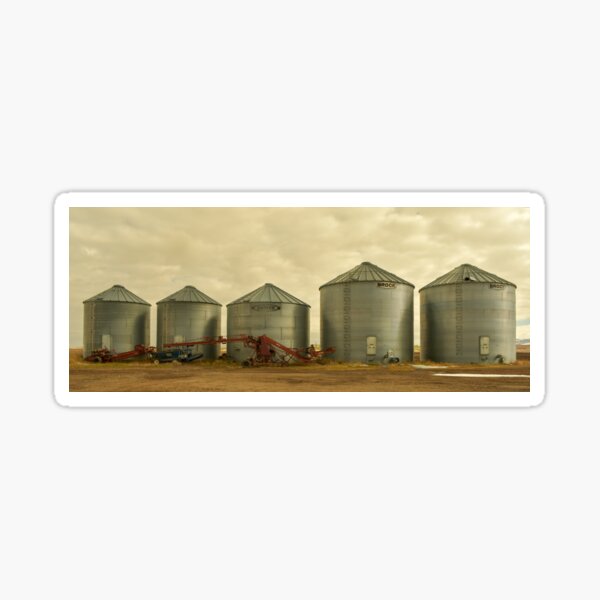 Vista previa del artículo con la obra «Silo de granja», diseñado y vendido por AlecDenbyphotos.