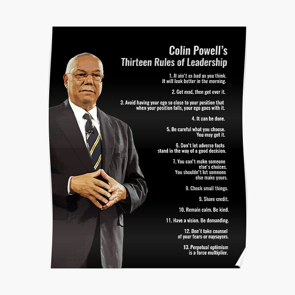 "Colin Powell Thirteen Rules of Leadership v2 Motivation