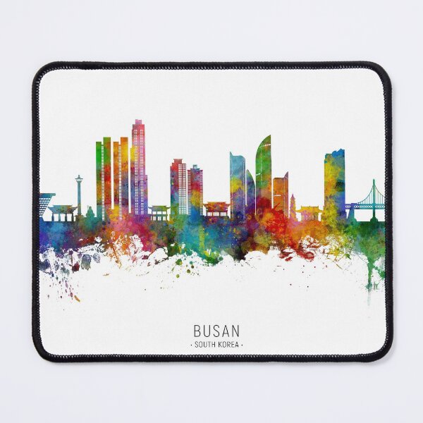 Item preview, Busan Skyline South Korea designed and sold by ArtPrints.
