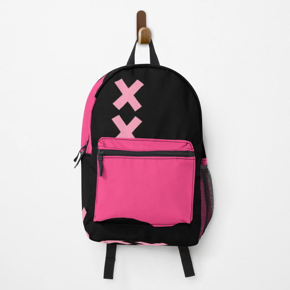 Off white pink backpack hot sale